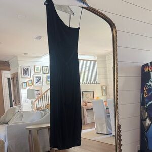 Sugarlips Chic Black One-Shoulder Dress